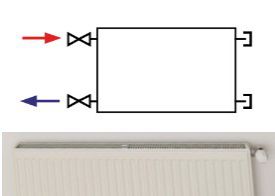 Radiátory KLASIK s bočním připojením