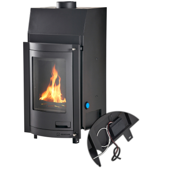 Krbová vložka AQUAFLAM ® PANORAMA 7 s výměníkem a základní regulací