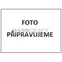 Schůdky k vířivce - kulaté šedé rohové