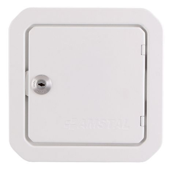 Revizní komínová dvířka 140x140 mm, bílá