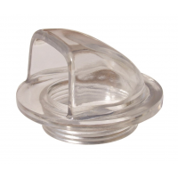 Mušle vtoková transparentní 1 1/2