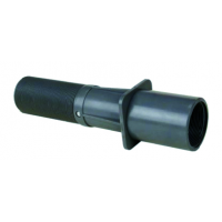 Průchod stěnou ABS 50 mm x 2 se závitem / 300 mm