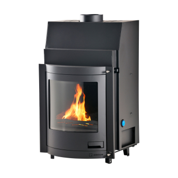 Krbová vložka AQUAFLAM ® PANORAMA 17 s výměníkem a manuální regulací