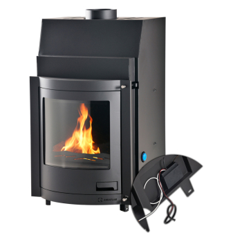 Krbová vložka AQUAFLAM ® PANORAMA 17 s výměníkem a základní regulací