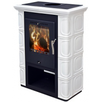 Krbová kamna Thorma Borgholm Keramik slonová kost