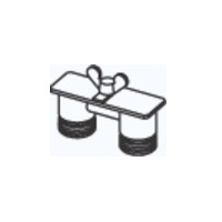 KORADO RADIK montážní šablona - propojovací díl G3/4 vnější