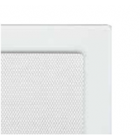 Kratki mřížka bílá 22x22 bez žaluzie