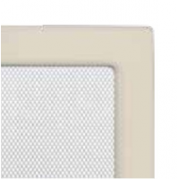 Kratki mřížka krémová lakovaná 17x49 bez žaluzie