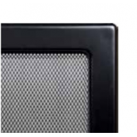 Kratki mřížka černá lakovaná 11x17 bez žaluzie