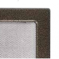 Kratki mřížka černo-zlatá lakovaná 11x32 bez žaluzie