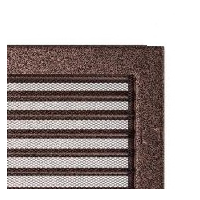 Kratki mřížka měděná lakovaná 17x37 s žaluzií