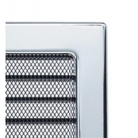 Kratki mřížka niklovaná 17x37 s žaluzií