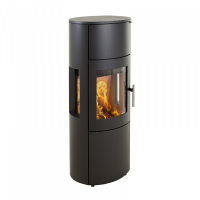 HETA - Scan-Line 820S, s akumulačními kameny Thermastone (2 ks) a bočním prosklením, horní kámen mastek