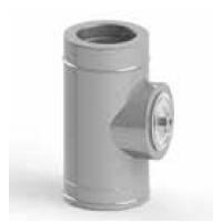 Čistící díl pro přetlak KS408 250 mm (síla plechu 1,0 mm + izolace 50 mm)