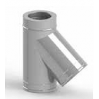 Sopouch 45° KS410 100 mm (síla plechu 0,6 mm + izolace 32 mm)