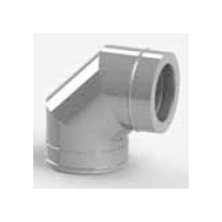 Koleno 90° KS422 130 mm (síla plechu 0,6 mm + izolace 32 mm)