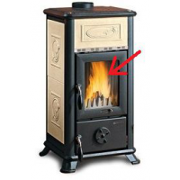 La Nordica - Náhradní sklo pro kamna Dorella L 8; Junior; Super Junior; Max; Super Max; Gemma; Tea