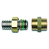 Přechod vnější závit pro trubku TFA s O kroužky 3/4