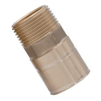 E-PRESS vnější závit - mosaz, DN20, R1