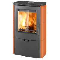 Krbová kamna Falun AQUA s výměníkem - keramik terracota