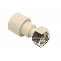 PPR - PŘECHODKA PLASTOVÁ S PŘEVLEČNOU MATICÍ D 20x1/2