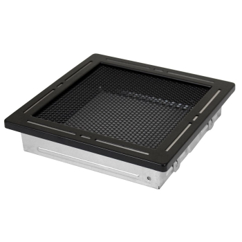 Krbová mřížka 16x16 cm, PREMIUM TREND černý mat