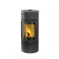 Litinová krbová kamna Novia C - černá