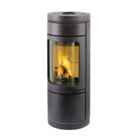 Litinová krbová kamna Novia CL - černá