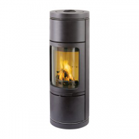 Litinová krbová kamna Novia Plus - černá