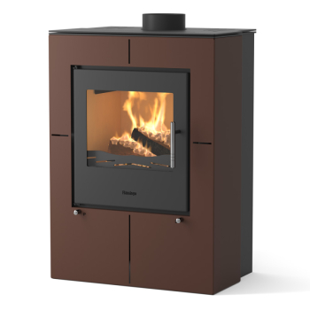 Krbová kamna FLAMINGO ® EVENES hnědá - sametová