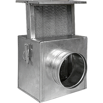 Filtr k ventilátoru / do rozvodů teplého vzduchu 160 mm