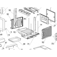 La Nordica - Insert 60 - litinový rošt (novější typ od r. 2010)