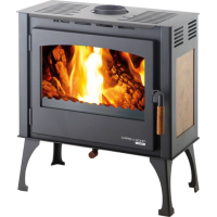 HAAS+SOHN - FORESTA - černá, dlažba dekor dřeva