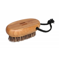 RENTO Saunový kartáč s rukojetí 2v1 bambus