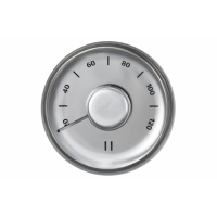 RENTO Teploměr do sauny kulatý - ocelový