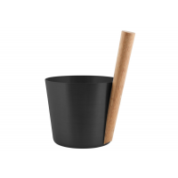 RENTO Saunový kbelík AL 5l - černý