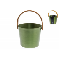 RENTO Saunové vědro hliníkové 5l - břízově zelená