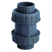 Ventil - průměr 63 mm - kuželový zpětný - pružina