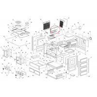 La nordica - díl 27 - Pravá litinová vyzdívka topeniště - pro sporák ROSA