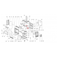 La Nordica - Isotta a Isotta forno - náhradní pravý litinový deflektor - díl 57