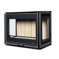 Square 68 Trilateral Wall - závěsná krbová kamna