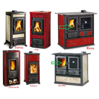 La nordica - náhradní sklo do dvířek topeniště pro Fulvia, Gaia, Emiliana, Asia, Lucy, Fiammetta, Giorgia, Rosa, Rosetta, TermoRosa