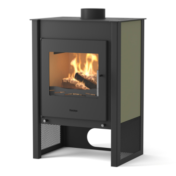 Krbová kamna FLAMINGO ® KUALA olivová