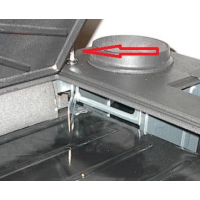 La Nordica - přepínací páčka klapky pro sporáky Romantica