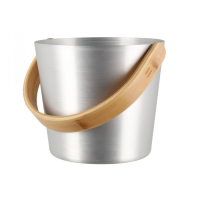 RENTO Saunové vědro hliníkové 5l - přírodní