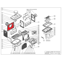 JOTUL - zadní venkovní díl pro F 8 TD