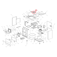 La Nordica - náhradní litinové kruhy k plotně pro sporák Romantica