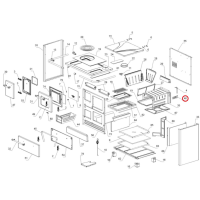 La Nordica - Přepínací klapka plotna/trouba Romantica