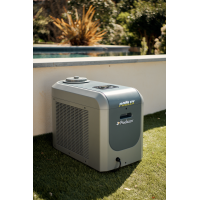 Poolican - Cirkulační čerpadlo, filtrační čerpadlo, topení a úprava vody – solný chlorátor.    (do 25m3)