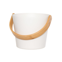 RENTO Saunové vědro hliníkové - bílé